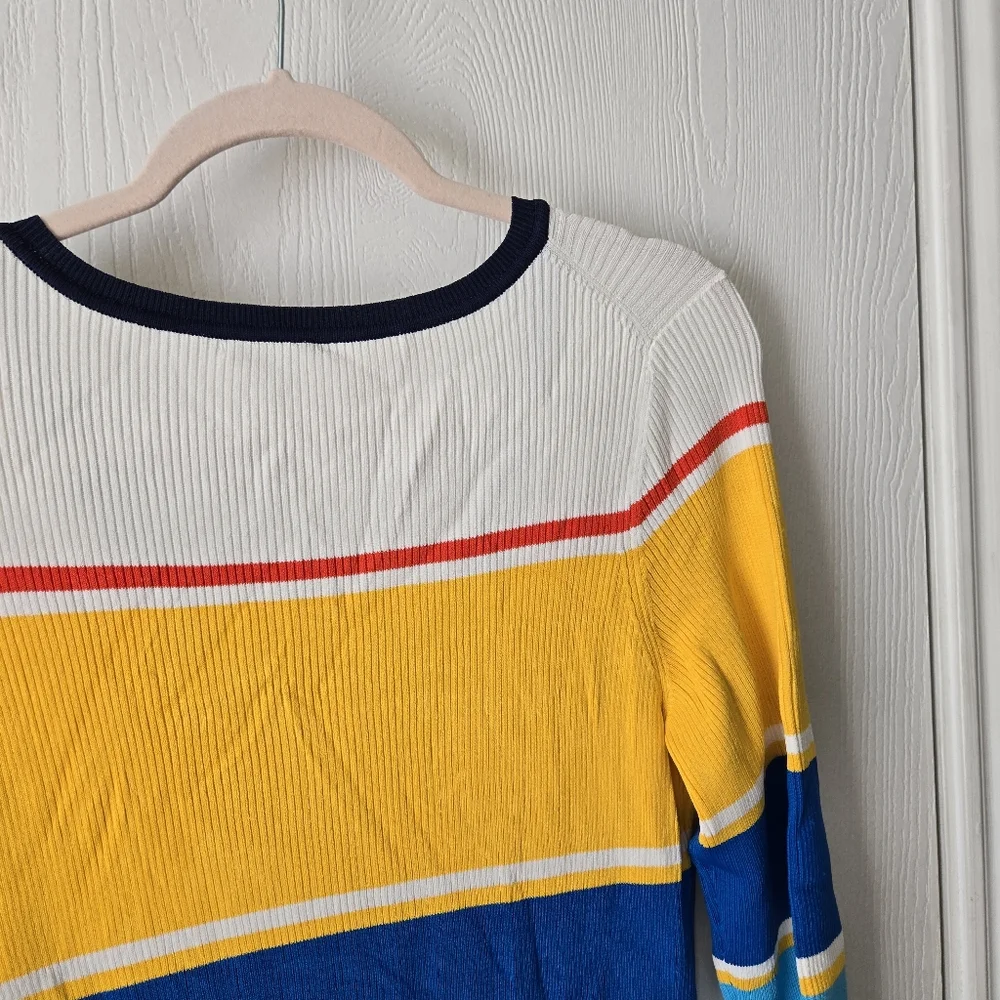 J.Crew Ribbed sweater-dress in stripe - Picture 11 of 13